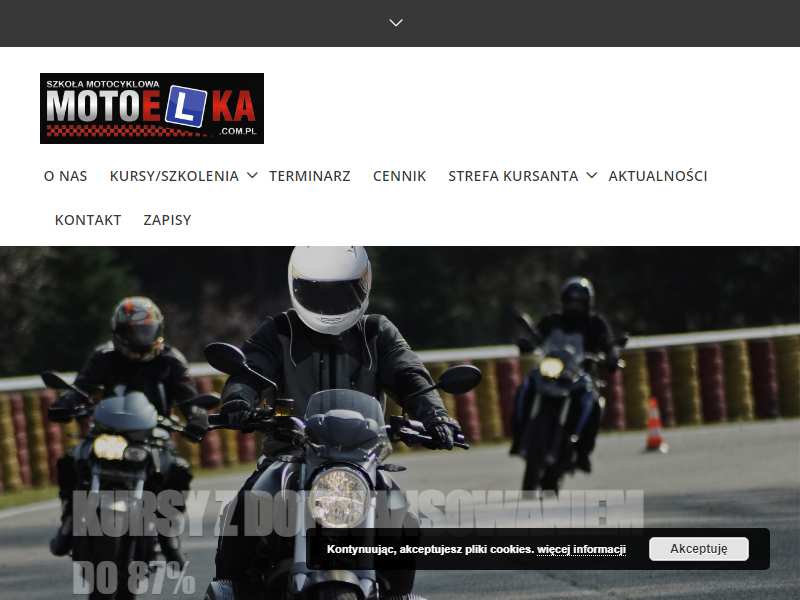 Szkoła motocyklowa - MotoElka 